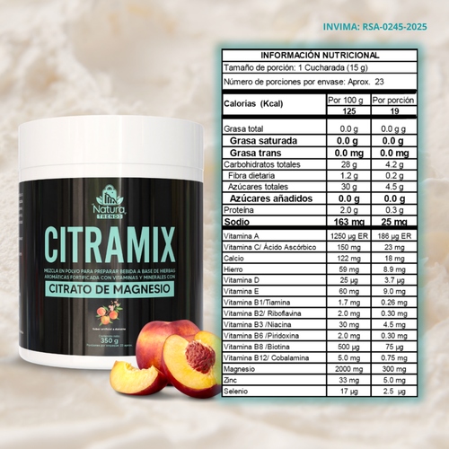 Citramix — Magnesio Bisglicinato + Citrato en Polvo | Rompe el Ciclo Estrés-Insomnio